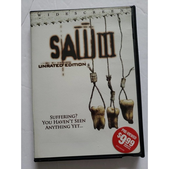 unbranded Other - Saw III Saw 3 Unrated Edition DVD Widescreen Lionsgate Cased